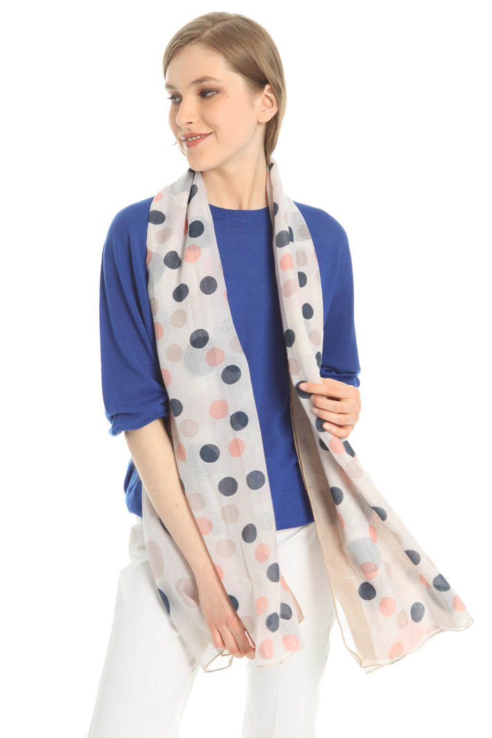 Fantasy print scarf Intrend Fantasy print scarf Intrend