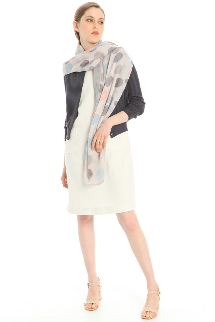 Fantasy print scarf Intrend Fantasy print scarf Intrend
