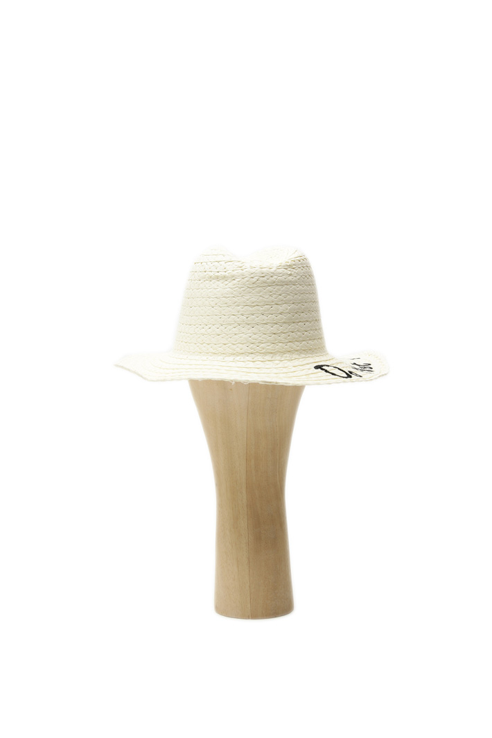 Embroidered fedora hat Intrend Embroidered fedora hat Intrend