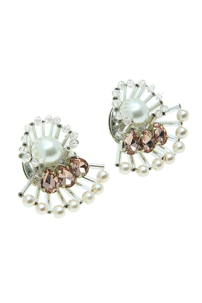 Fan-shaped earrings Intrend Fan-shaped earrings Intrend