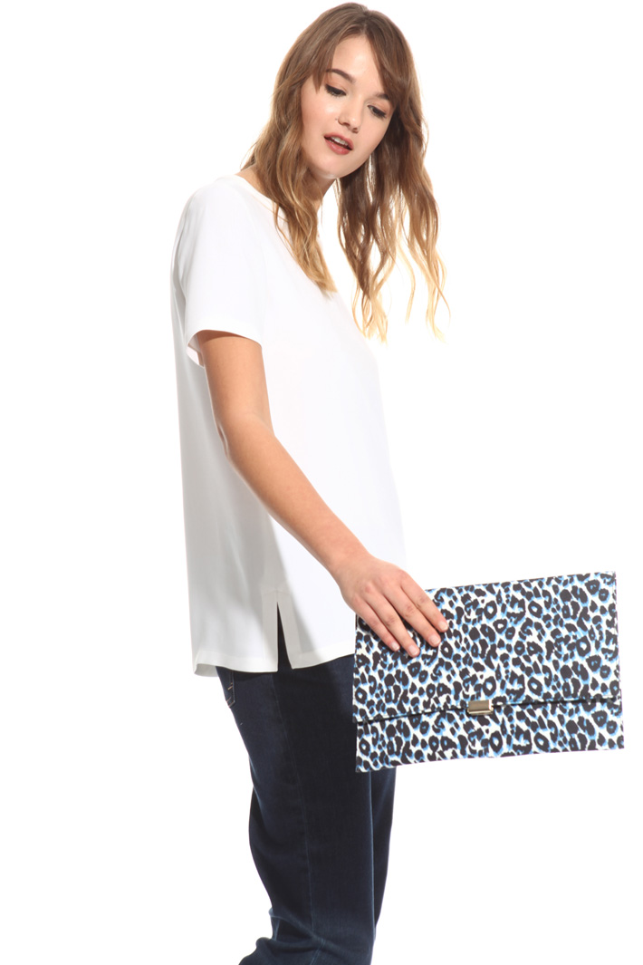 Pochette in canvas stampato Intrend Pochette in canvas stampato Intrend