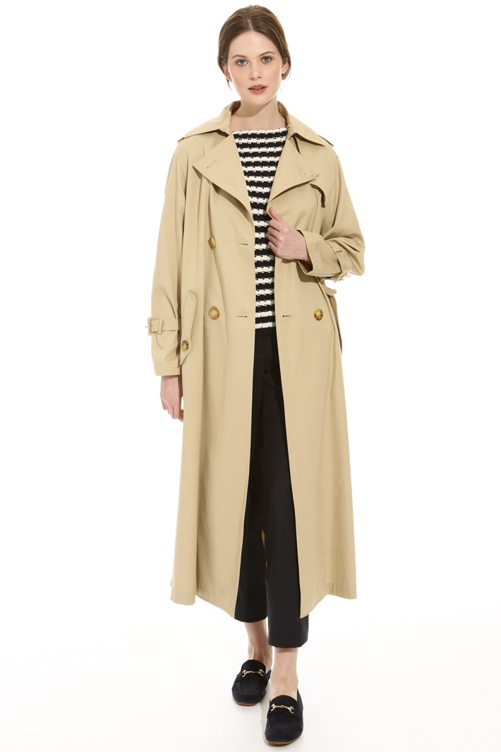 Water proof gabardine trench Intrend Water proof gabardine trench Intrend