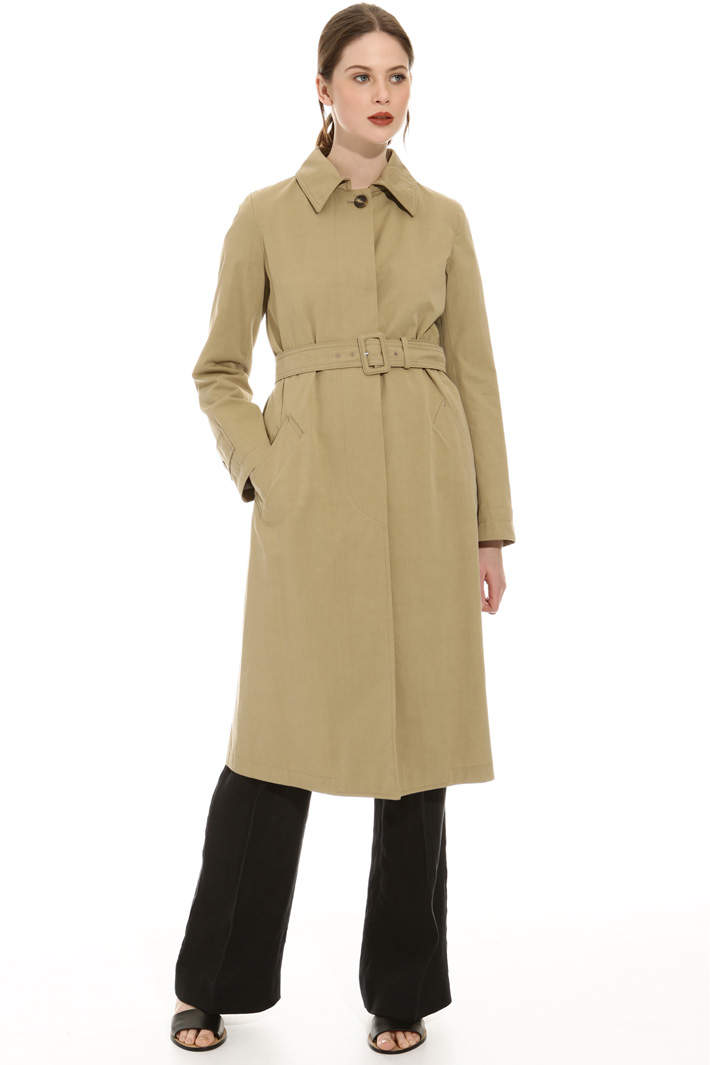 Cotton twill trench Intrend Cotton twill trench Intrend