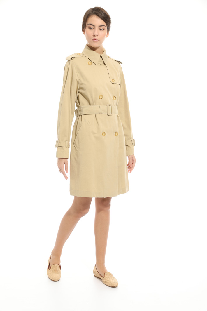 Water resistant cotton trench Intrend Water resistant cotton trench Intrend