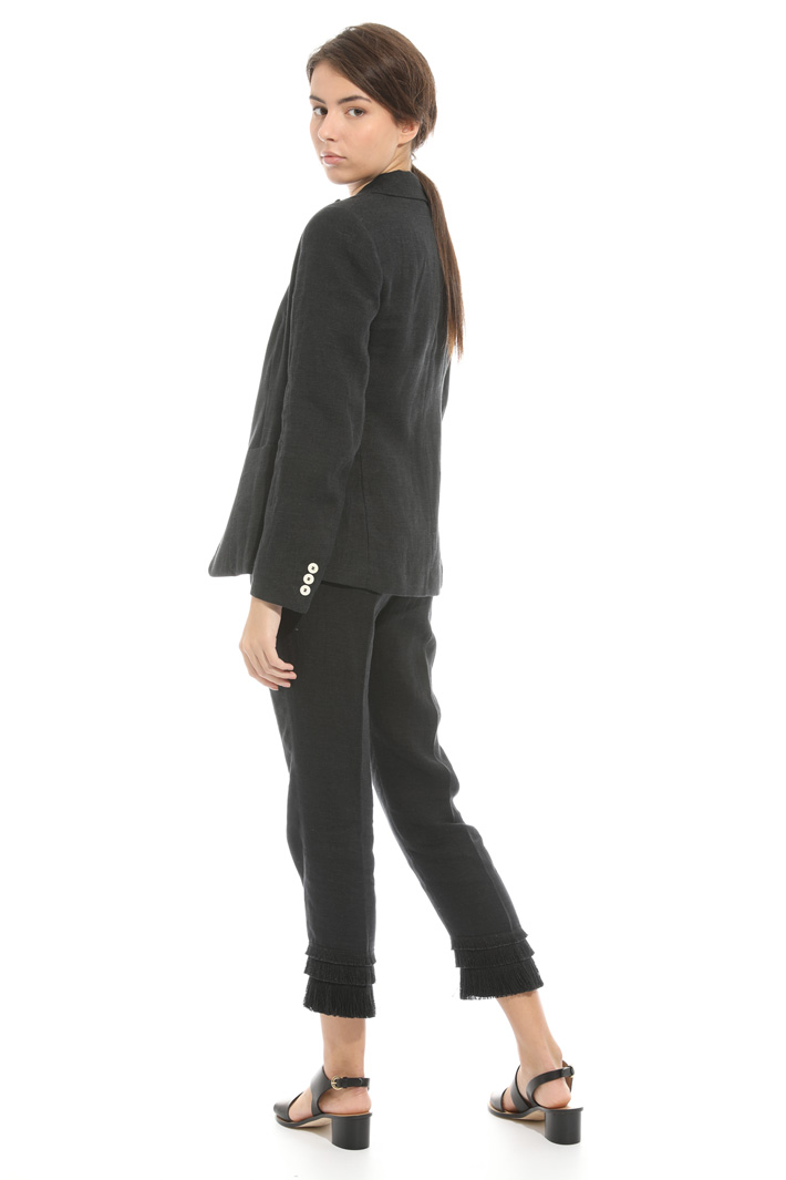 Linen blazer jacket Intrend Linen blazer jacket Intrend