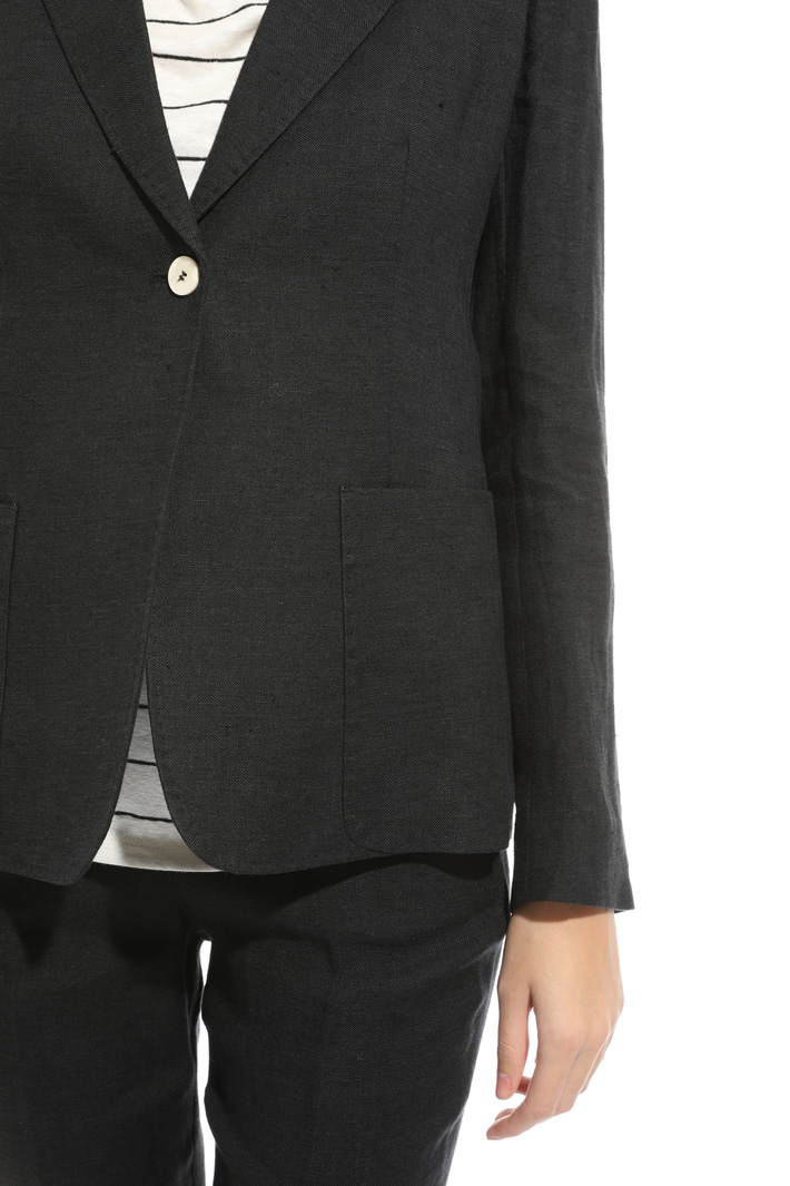 Linen blazer jacket Intrend Linen blazer jacket Intrend
