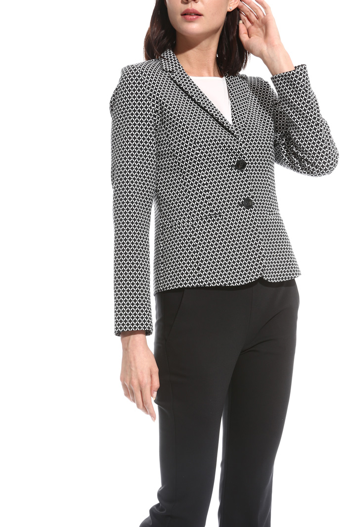 Blazer in jacquard stretch Intrend Blazer in jacquard stretch Intrend
