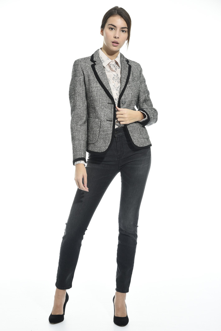 Blazer in stuoia di cotone Intrend Blazer in stuoia di cotone Intrend