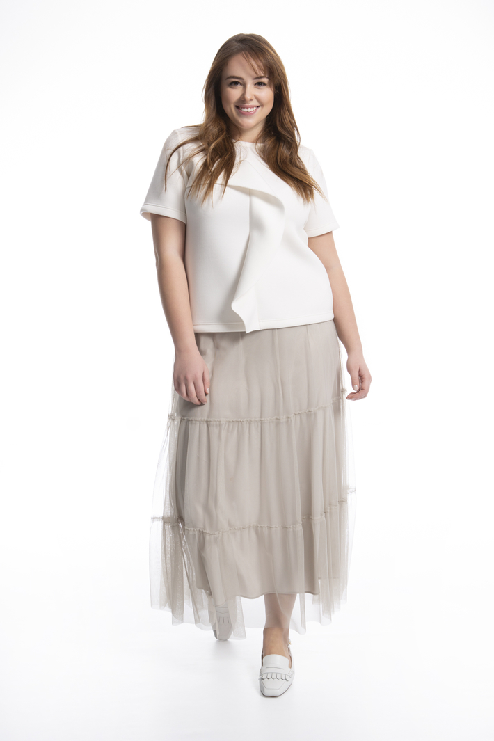 Long skirt in tulle Intrend Long skirt in tulle Intrend