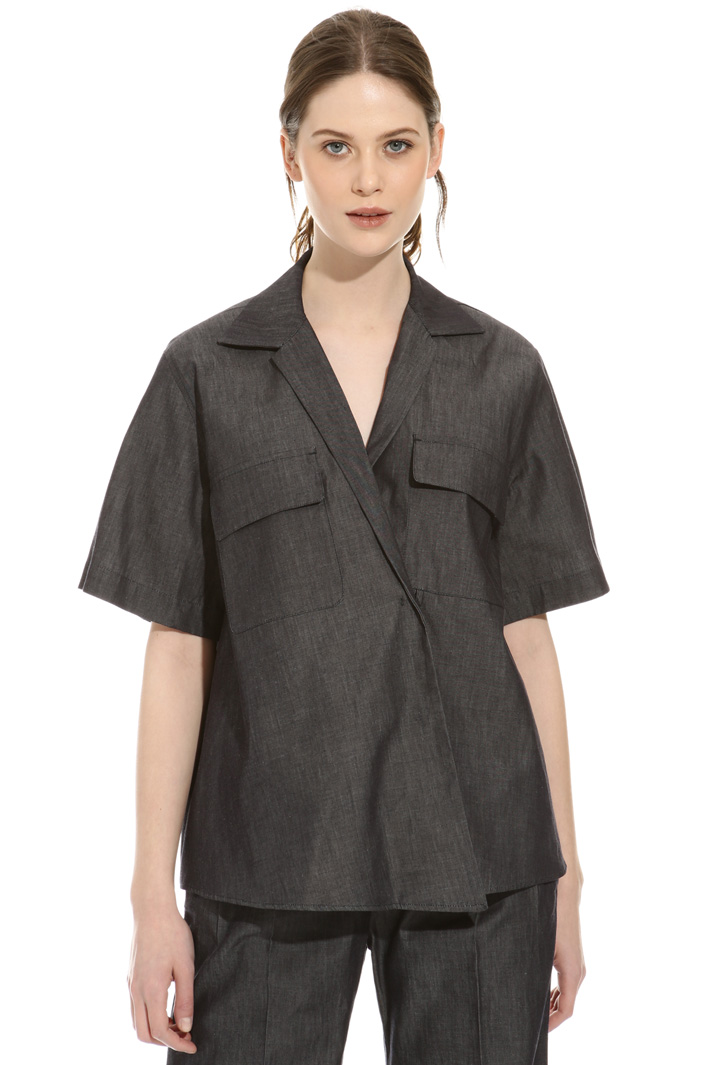 Casacca in denim leggero Intrend Casacca in denim leggero Intrend