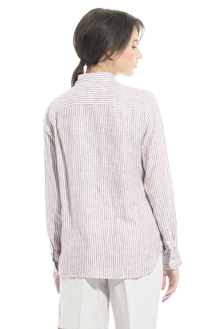 Camicia in lino tinto in filo Intrend Camicia in lino tinto in filo Intrend