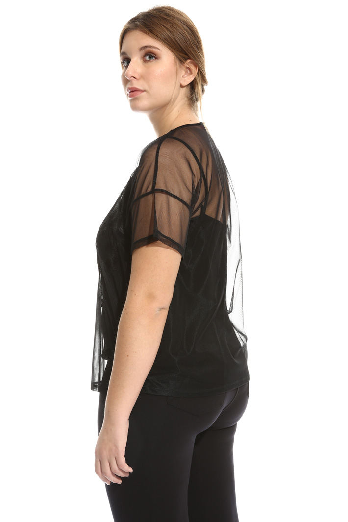 Embroidered tulle tunic Intrend Embroidered tulle tunic Intrend