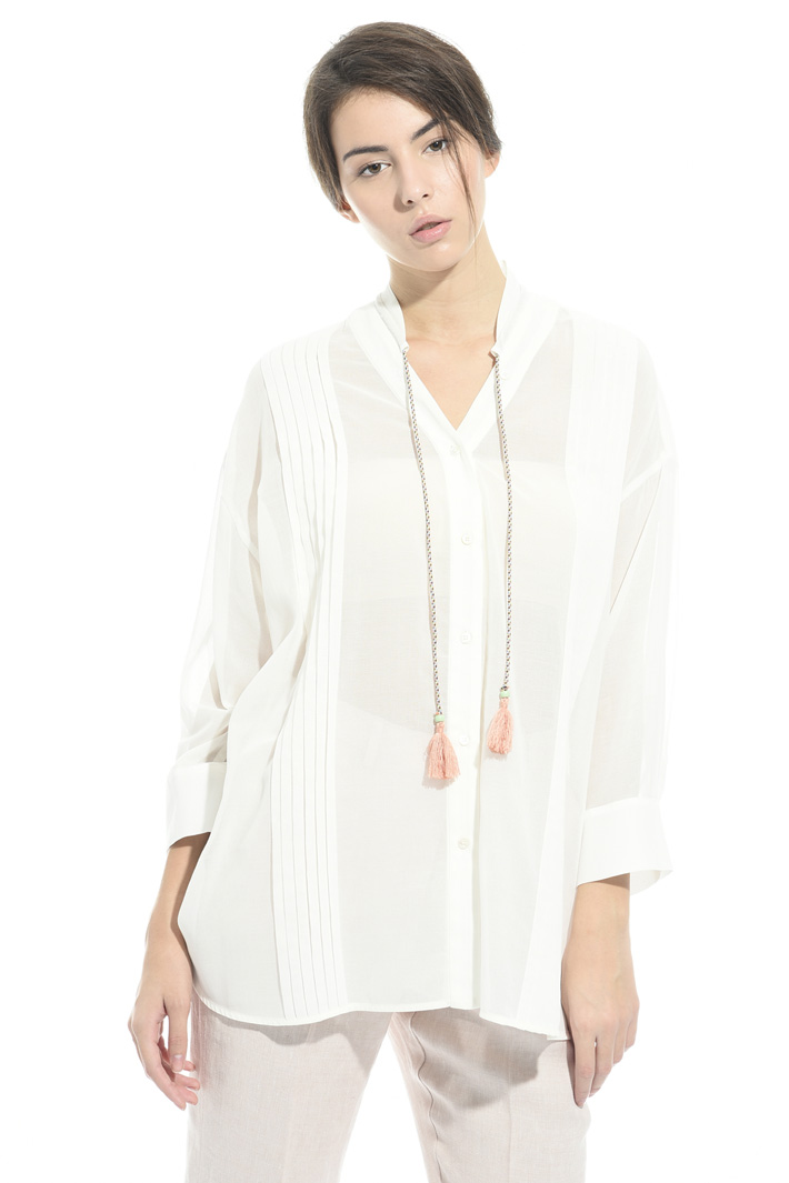 Shirt with tassels Intrend Shirt with tassels Intrend