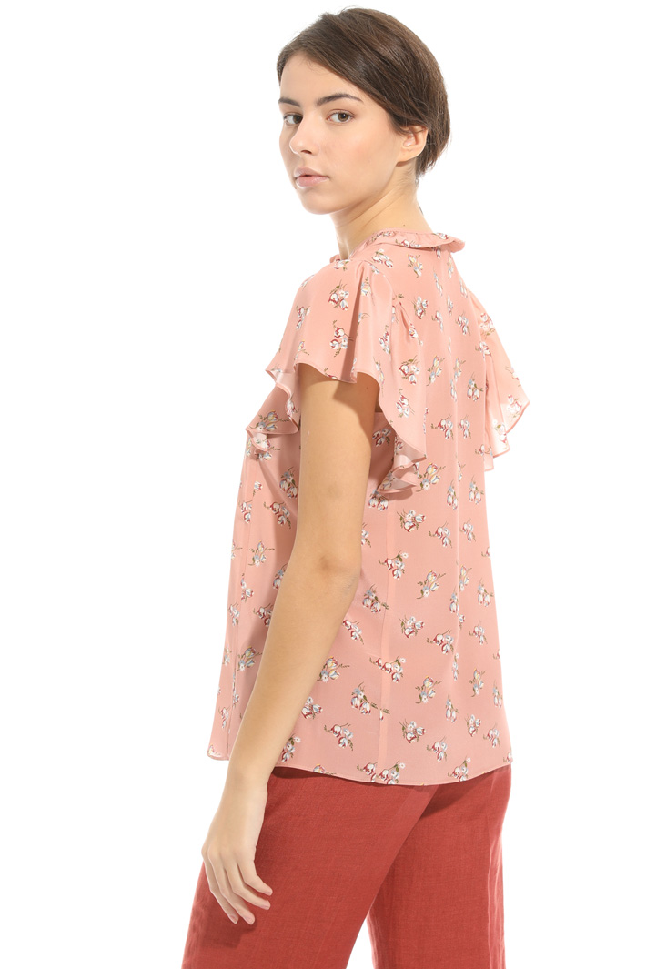Blusa in seta stampata Intrend Blusa in seta stampata Intrend