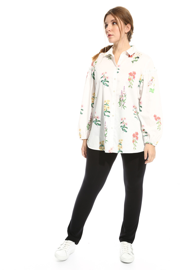Camicia in raso di cotone Intrend Camicia in raso di cotone Intrend
