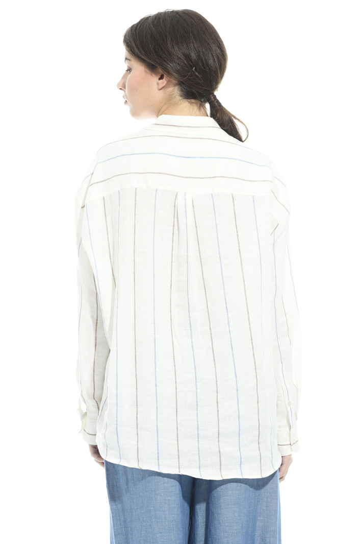 Yarn-dyed linen shirt Intrend Yarn-dyed linen shirt Intrend