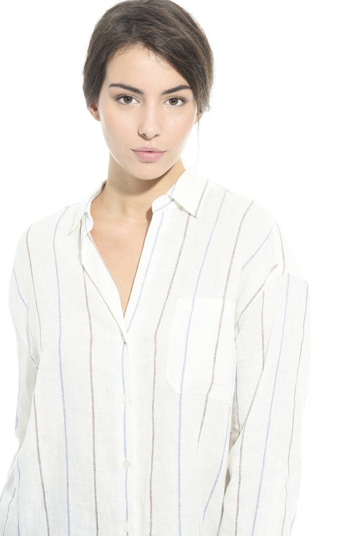 Yarn-dyed linen shirt Intrend Yarn-dyed linen shirt Intrend