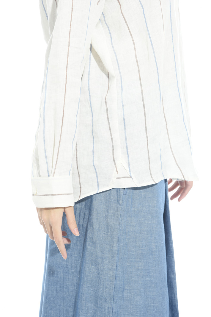 Yarn-dyed linen shirt Intrend Yarn-dyed linen shirt Intrend
