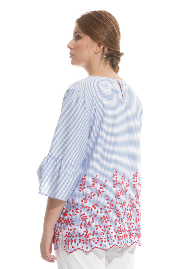 Casacca in cotone con ricami Intrend Casacca in cotone con ricami Intrend