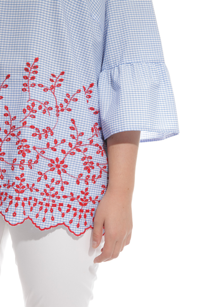 Casacca in cotone con ricami Intrend Casacca in cotone con ricami Intrend
