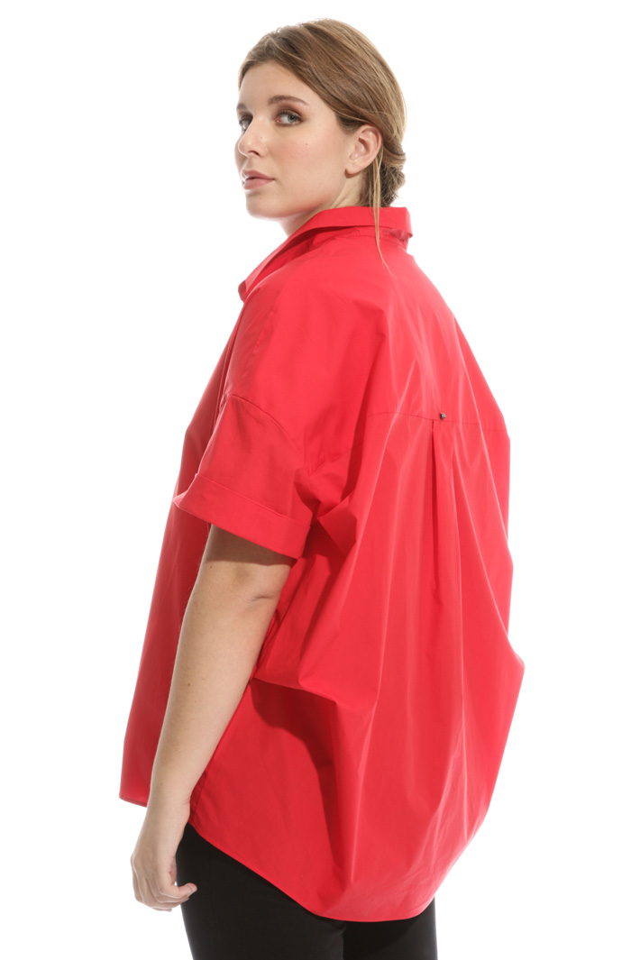 Blusa over in popeline Intrend Blusa over in popeline Intrend
