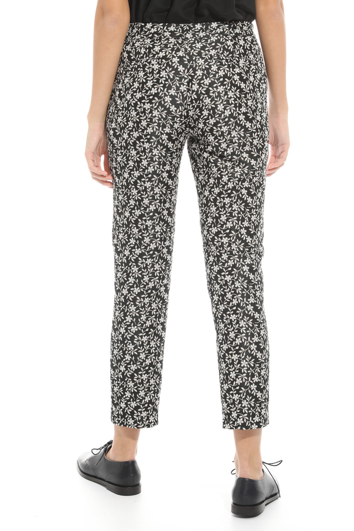 Pantalone in jacquard lamè Intrend Pantalone in jacquard lamè Intrend