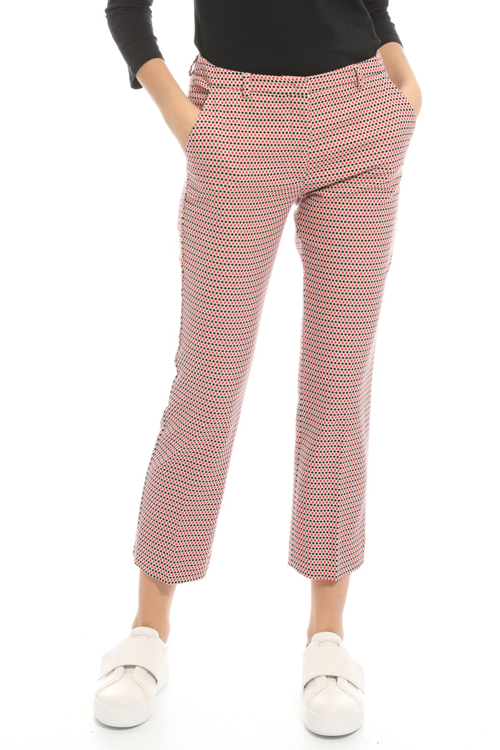 Micro pattern trousers Intrend Micro pattern trousers Intrend