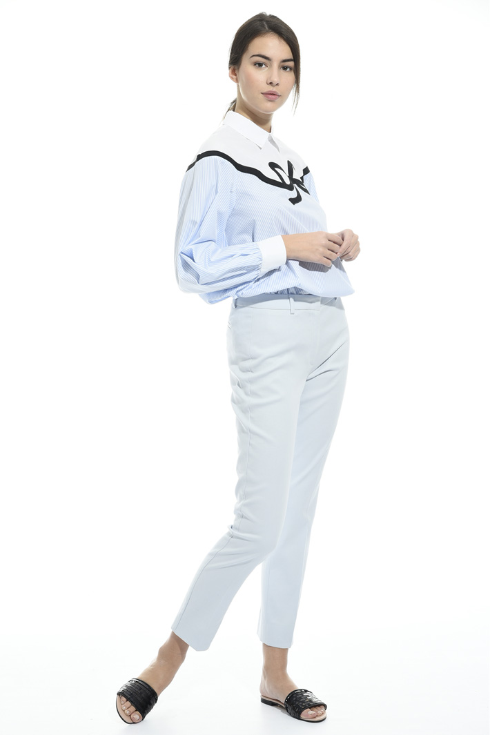 Cotton cigarette trousers Intrend Cotton cigarette trousers Intrend