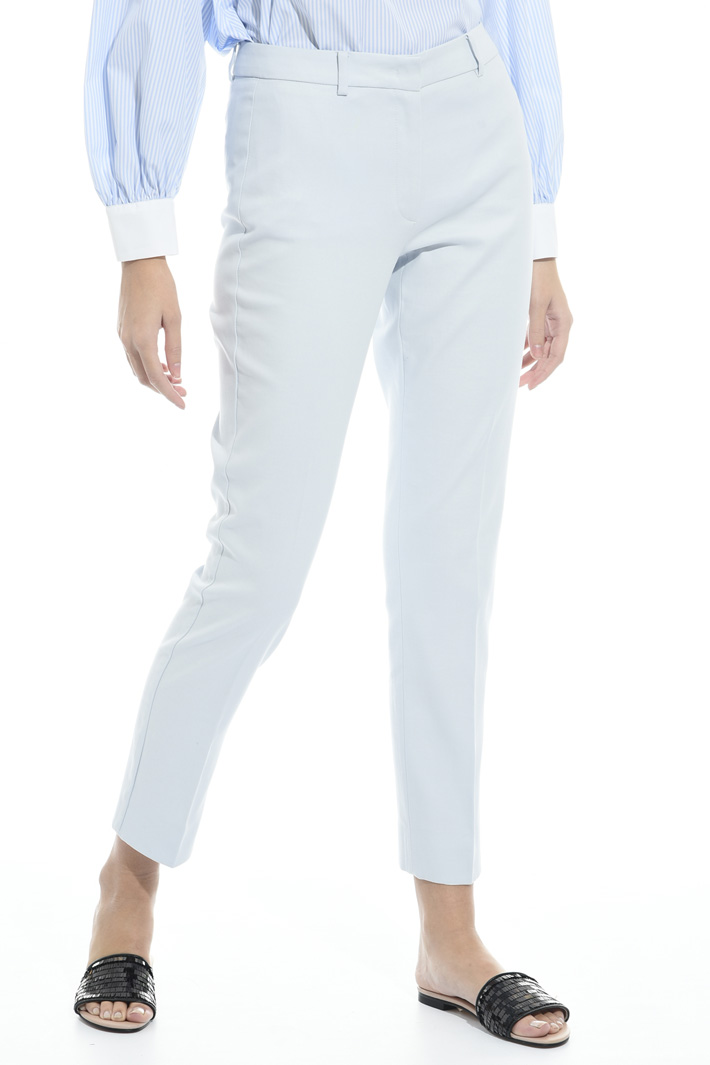 Cotton cigarette trousers Intrend Cotton cigarette trousers Intrend