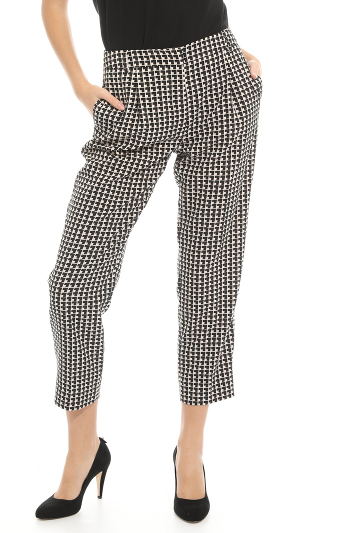 Pantalone in cady fluido Intrend Pantalone in cady fluido Intrend