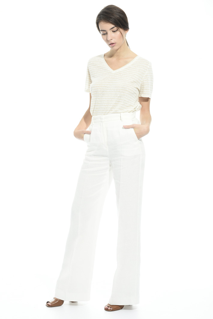 Linen trousers Intrend Linen trousers Intrend