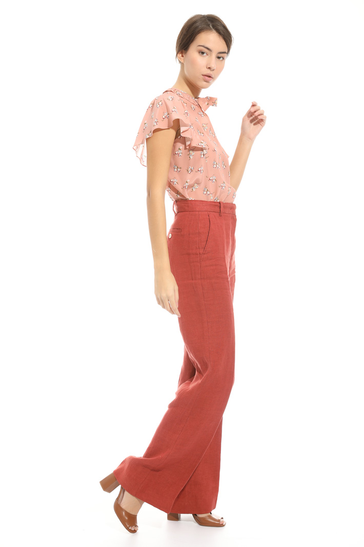 Linen trousers Intrend Linen trousers Intrend