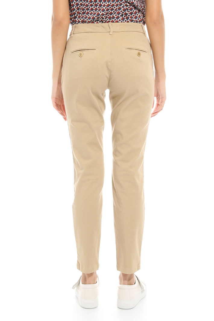Cotton cigarette trousers Intrend Cotton cigarette trousers Intrend