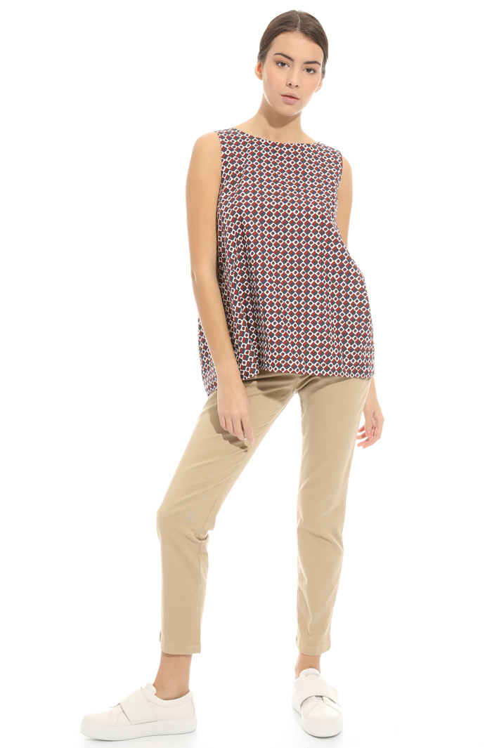Cotton cigarette trousers Intrend Cotton cigarette trousers Intrend
