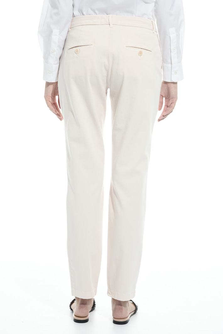 Cotton cigarette trousers Intrend Cotton cigarette trousers Intrend