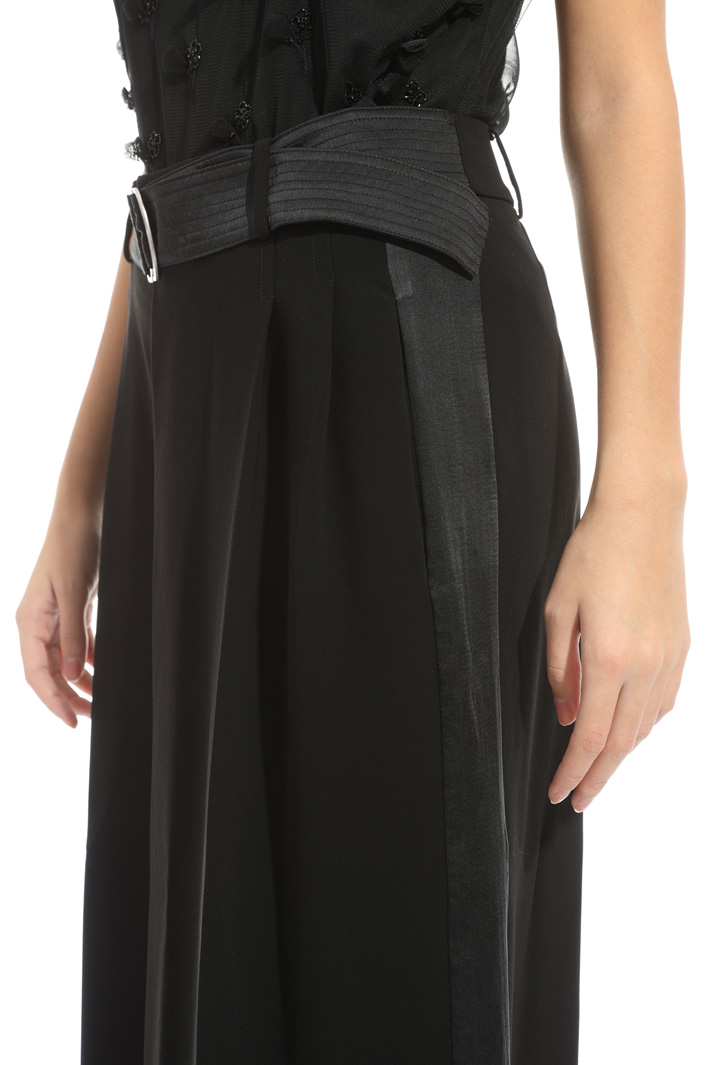 Pantalone ampio in cady fluido Intrend Pantalone ampio in cady fluido Intrend