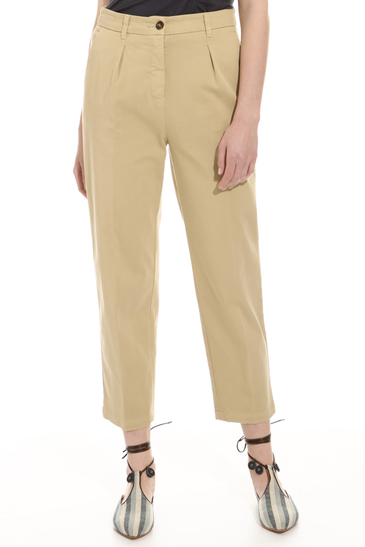 Pantalone in gabardina stretch Intrend Pantalone in gabardina stretch Intrend