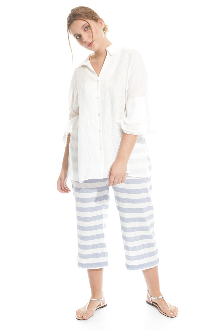 Pantalone in viscosa e lino Intrend Pantalone in viscosa e lino Intrend