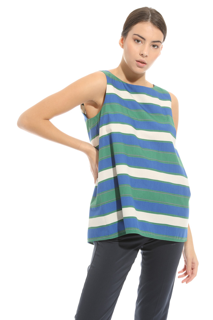 Top in popeline stampato Intrend Top in popeline stampato Intrend