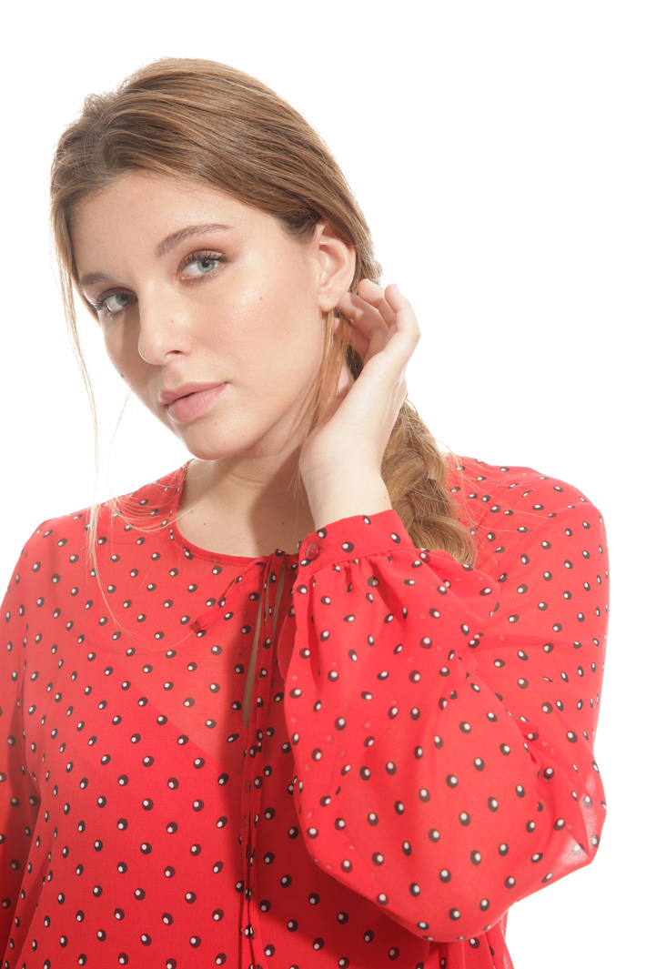 Abito in georgette stampata Intrend Abito in georgette stampata Intrend
