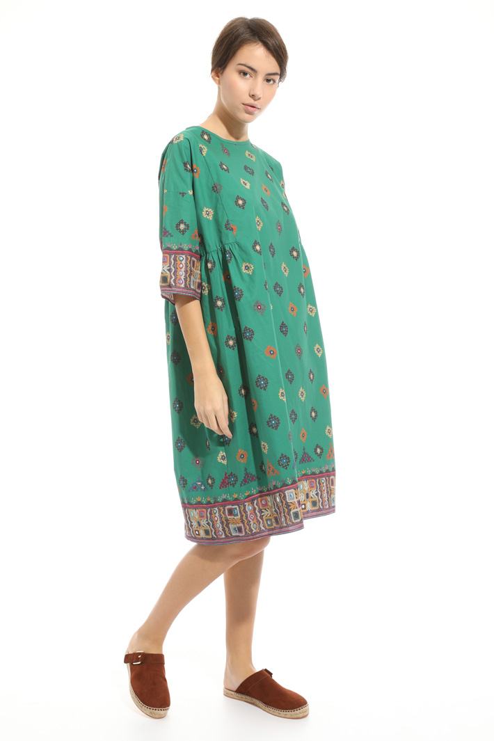 Printed cotton dress Intrend Printed cotton dress Intrend