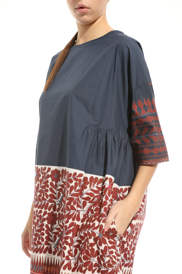 Printed cotton dress Intrend Printed cotton dress Intrend