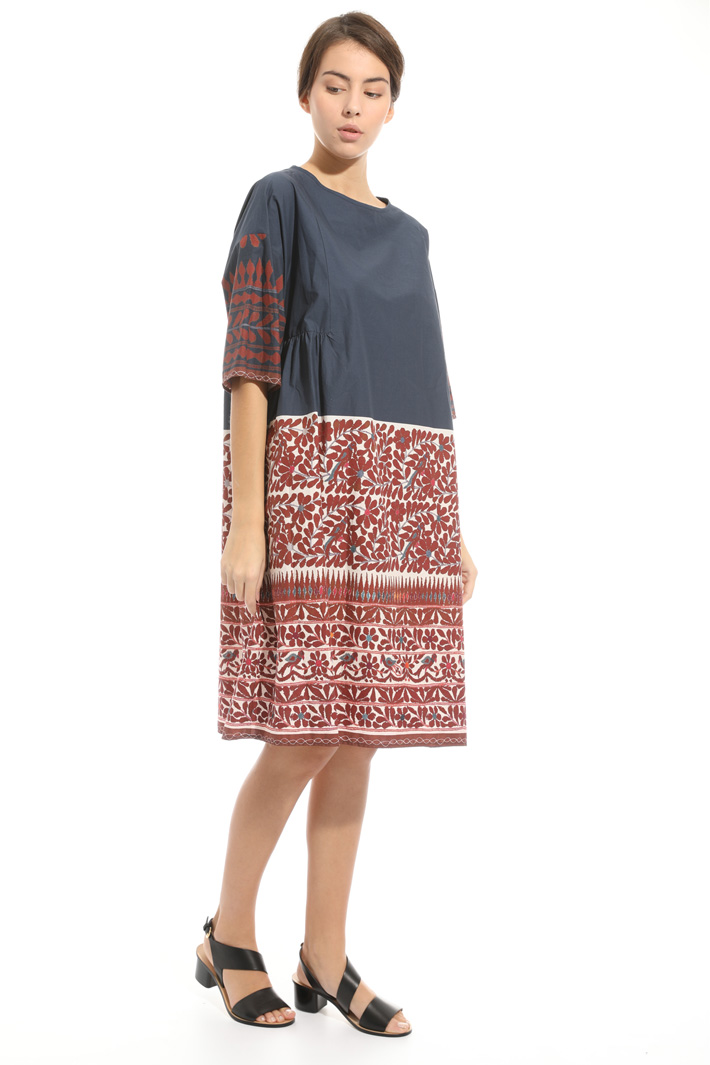 Printed cotton dress Intrend Printed cotton dress Intrend