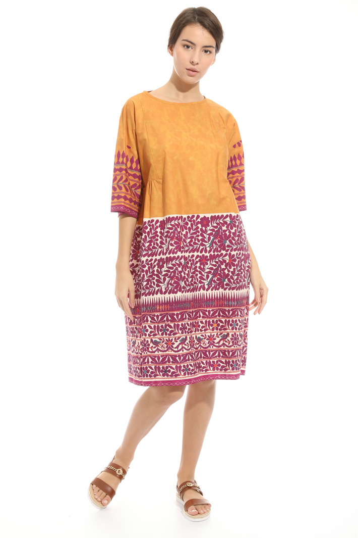 Printed cotton dress Intrend Printed cotton dress Intrend