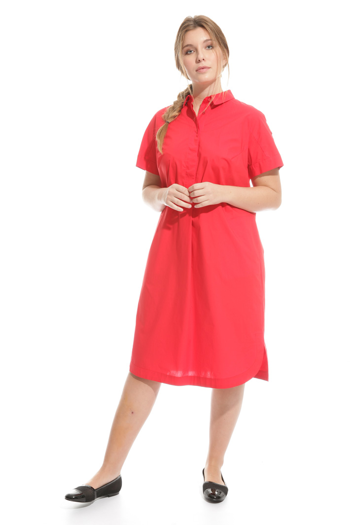 Abito polo in cotone comfort Intrend Abito polo in cotone comfort Intrend