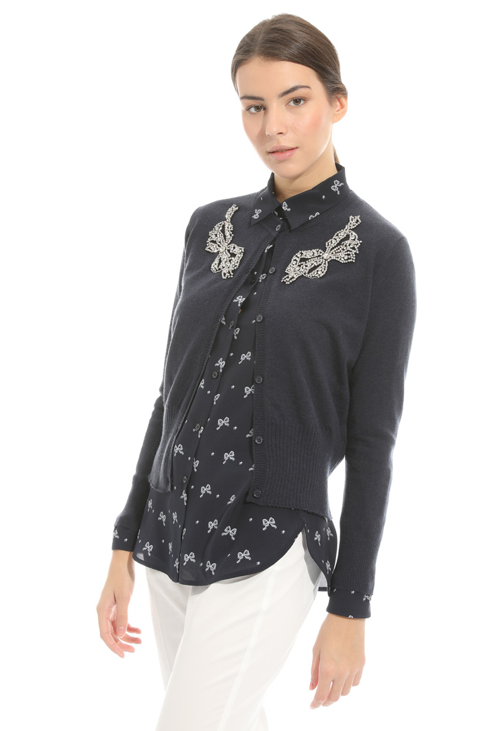 Cardigan con ricamo Intrend Cardigan con ricamo Intrend