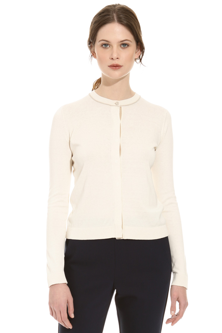 Cardigan in seta e cotone Intrend Cardigan in seta e cotone Intrend