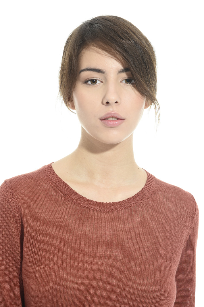 Maglia in filato di lino Intrend Maglia in filato di lino Intrend