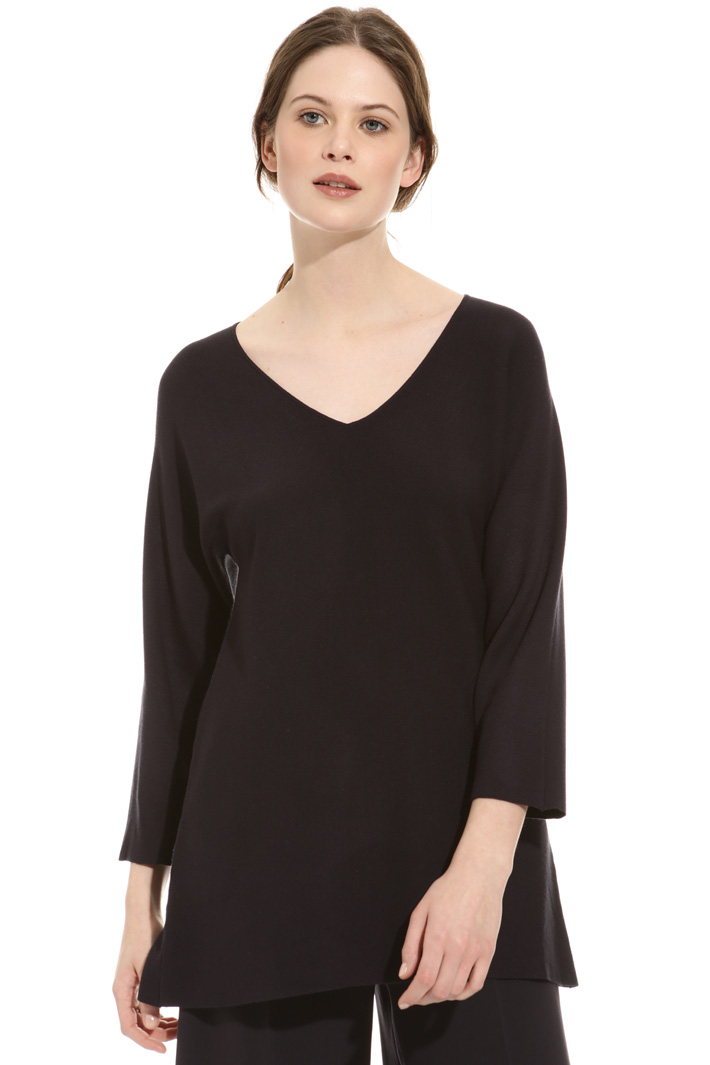 Maglia svasata in jersey Intrend Maglia svasata in jersey Intrend