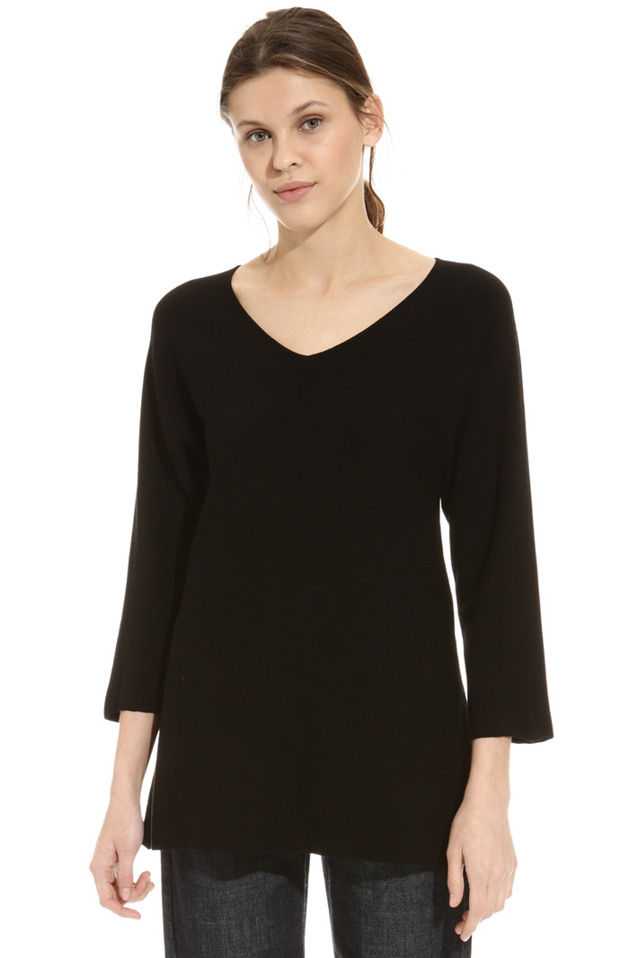 Maglia svasata in jersey Intrend Maglia svasata in jersey Intrend